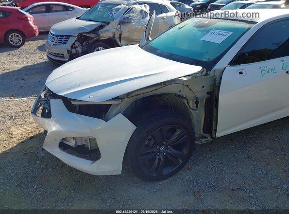 19UUB6F59MA009377 2021 ACURA TLX White Դիմացի տեսք