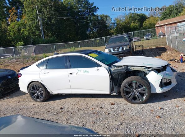 19UUB6F59MA009377 2021 ACURA TLX White Սալոնի 360 աստիճան տեսք