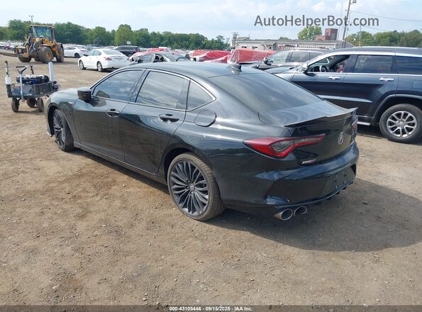 19UUB7F01NA002256 2022 ACURA TLX Black Задня ліва чверть