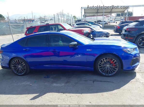 19UUB7F09MA000205 2021 ACURA TLX Dark Blue Սարքավորումների վահանակի տեսք