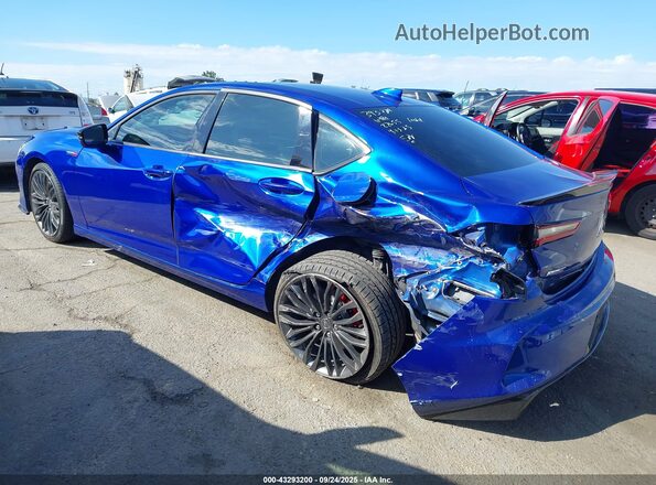 19UUB7F09MA000205 2021 ACURA TLX Dark Blue Հետևի ձախ
