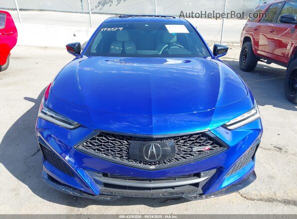 19UUB7F09MA000205 2021 ACURA TLX Dark Blue Առջևի վահանակի տեսք