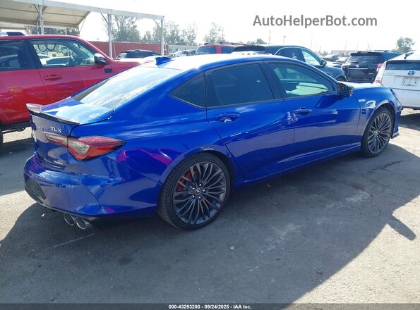 19UUB7F09MA000205 2021 ACURA TLX Dark Blue Հետևի աջ