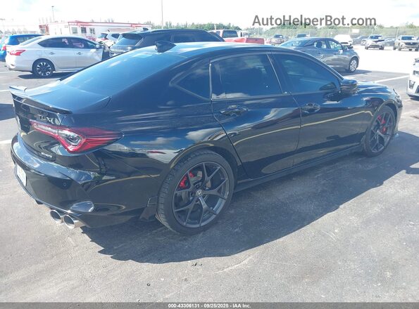 19UUB7F91NA001767 2022 ACURA TLX Black Հետևի աջ
