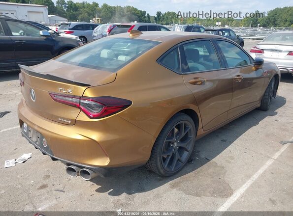 19UUB7F95NA001898 2022 ACURA TLX Gold 
