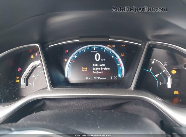 19XFC1F30LE204771 2020 HONDA CIVIC White Widok tylnych siedzeń