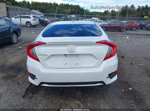 19XFC1F30LE204771 2020 HONDA CIVIC White 