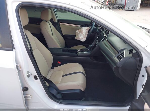 19XFC1F33LE006038 2020 HONDA CIVIC Белый Вид салона спереди