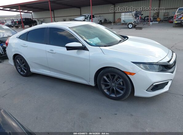 19XFC1F33LE006038 2020 HONDA CIVIC Белый Вид задней части салона