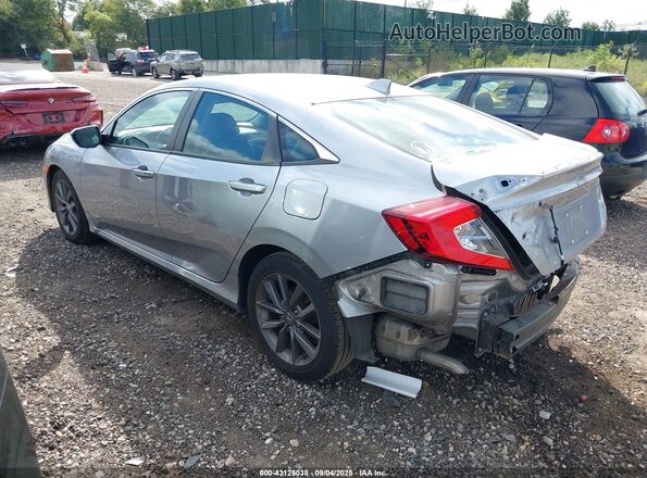 19XFC1F77LE214958 2020 HONDA CIVIC Gray Հետևի ձախ