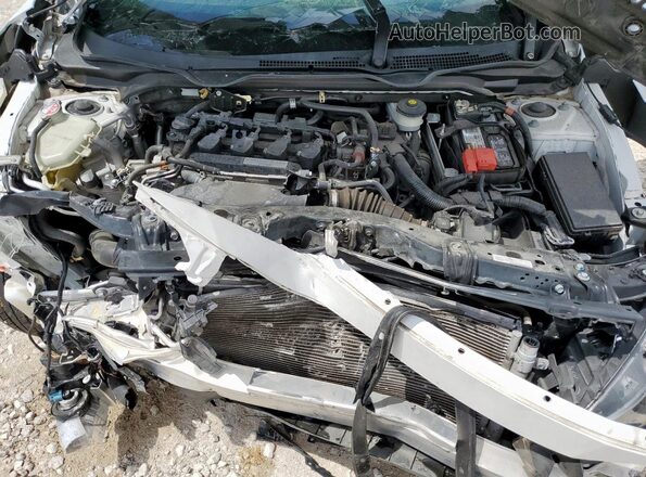 19XFC1F79LE004684 2020 HONDA CIVIC White Rear interior view