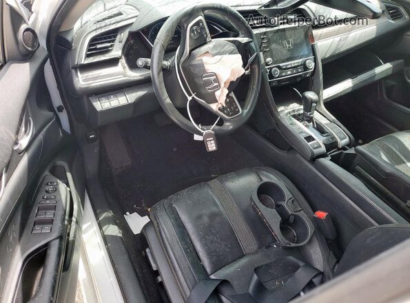 19XFC1F79LE004684 2020 HONDA CIVIC White Dashboard view