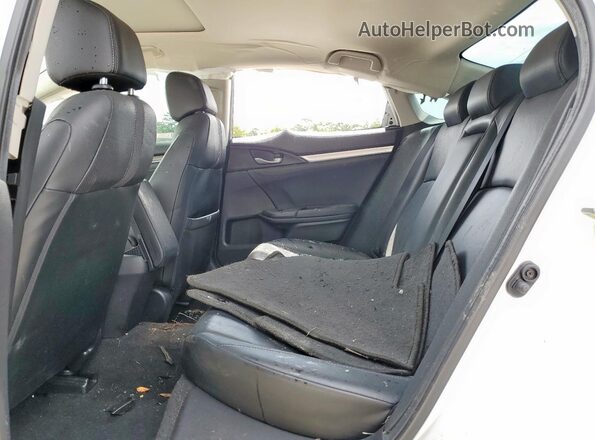 19XFC1F79LE004684 2020 HONDA CIVIC White Rear seats view