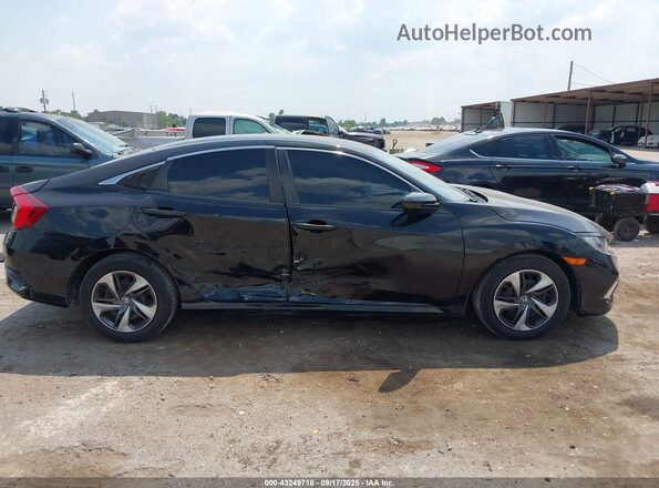 19XFC2F60LE007907 2020 HONDA CIVIC Black Rear interior view