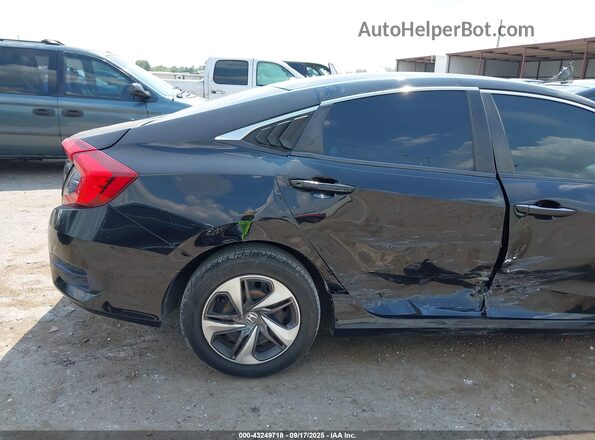 19XFC2F60LE007907 2020 HONDA CIVIC Black Front view