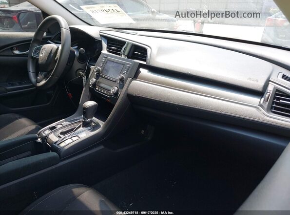 19XFC2F60LE007907 2020 HONDA CIVIC Black Front interior view