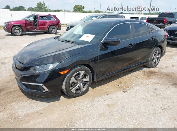 19XFC2F60LE007907 2020 HONDA CIVIC Black Front left