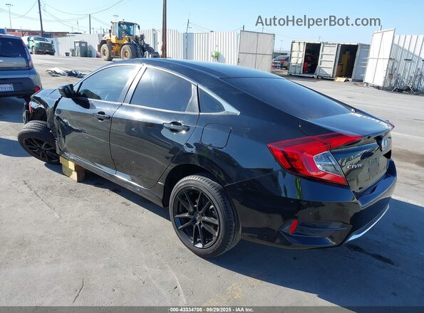 19XFC2F62LE213214 2020 HONDA CIVIC Black Rear left