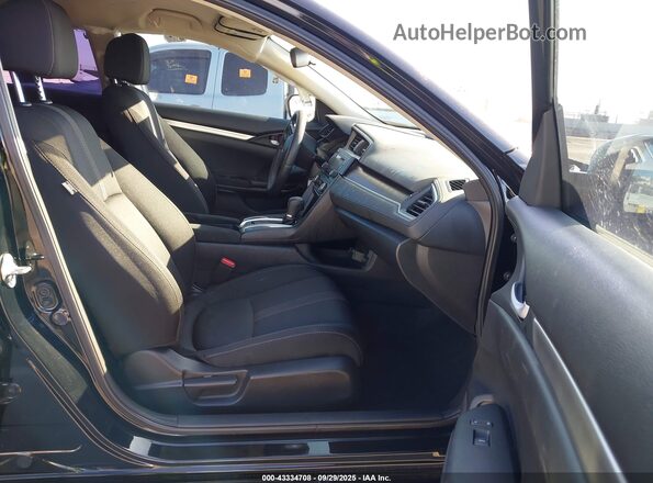 19XFC2F62LE213214 2020 HONDA CIVIC Black Front interior view