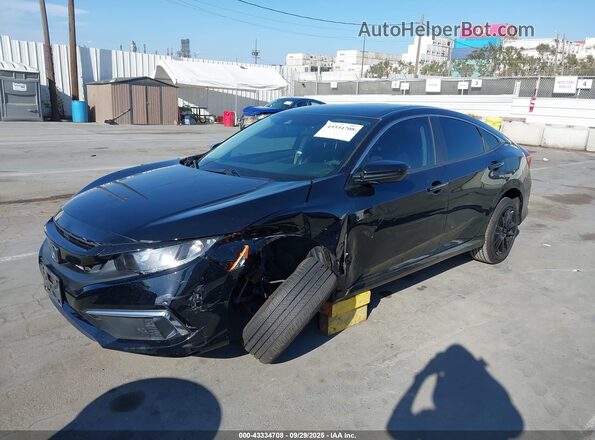 19XFC2F62LE213214 2020 HONDA CIVIC Black Front left