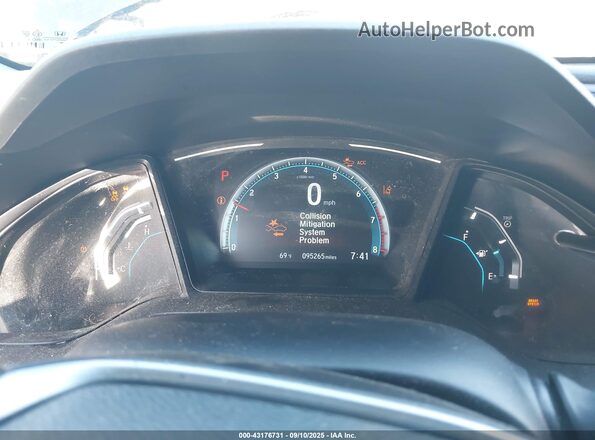19XFC2F69LE209709 2020 HONDA CIVIC Black Հետևի նստատեղերի տեսք