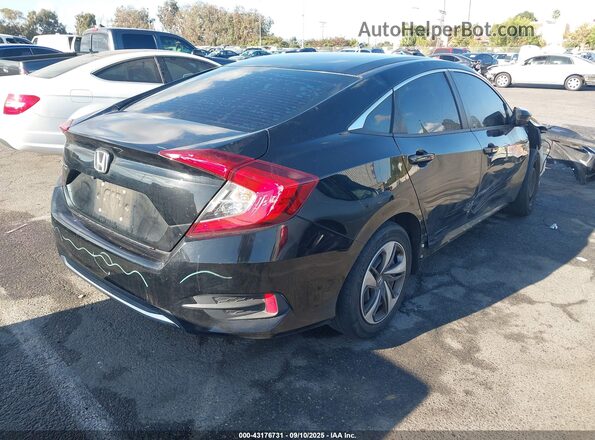 19XFC2F69LE209709 2020 HONDA CIVIC Black Հետևի աջ