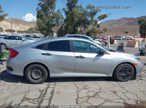19XFC2F6XLE205930 2020 HONDA CIVIC Silver Սալոնի հետևի տեսք