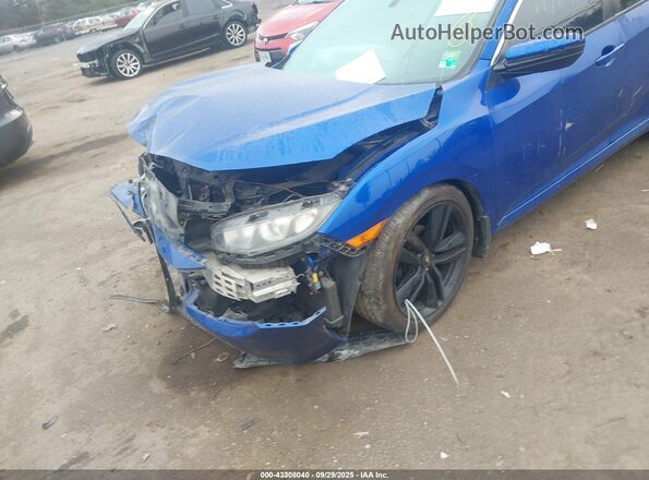 19XFC2F73HE213707 2017 HONDA CIVIC Blue Դիմացի տեսք