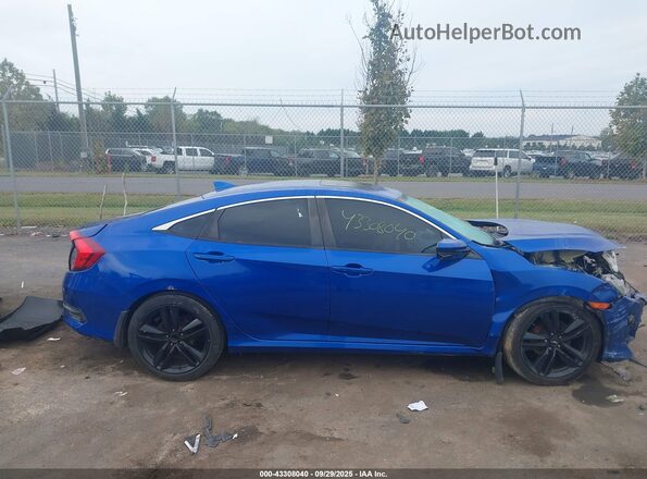 19XFC2F73HE213707 2017 HONDA CIVIC Blue Սալոնի 360 աստիճան տեսք