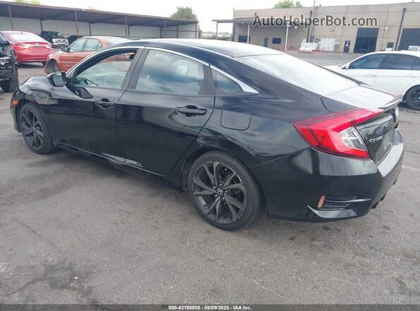 19XFC2F81LE200777 2020 HONDA CIVIC Black Rear left