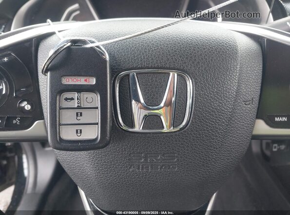 19XFC2F81LE200777 2020 HONDA CIVIC Black Dashboard view