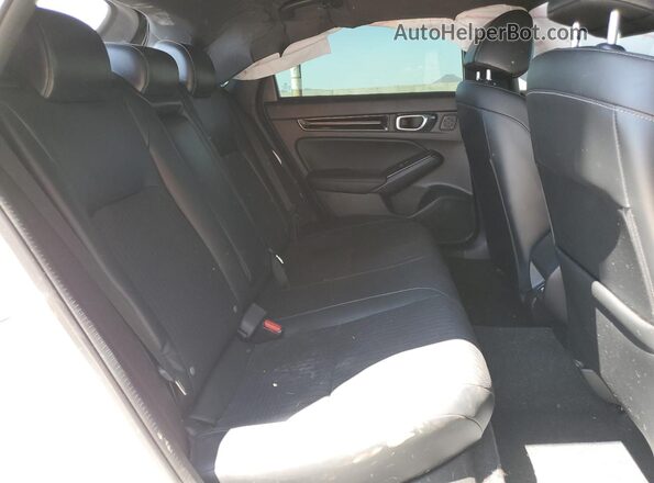19XFL1H8XNE008445 2022 HONDA CIVIC White Rear seats view