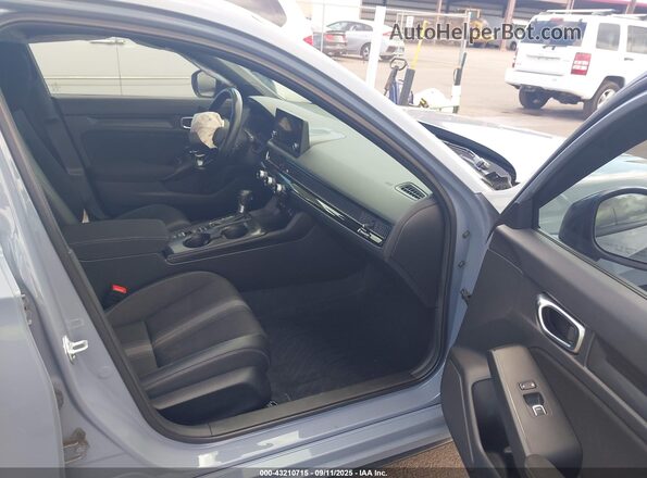 19XFL2H82NE017792 2022 HONDA CIVIC Gray Widok wnętrza z przodu