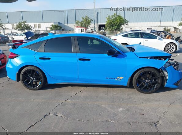 19XFL2H86NE013390 2022 HONDA CIVIC Blue Widok wnętrza z tyłu