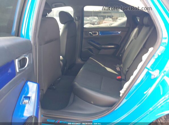 19XFL2H86NE013390 2022 HONDA CIVIC Blue Widok naklejki z numerem VIN
