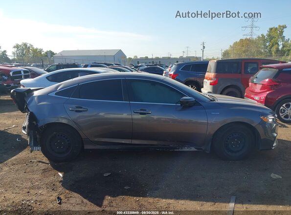 19XZE4F51LE002810 2020 HONDA INSIGHT Gray Widok zestawu wskaźników
