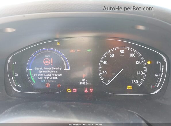 19XZE4F51LE007635 2020 HONDA INSIGHT Silver Հետևի նստատեղերի տեսք