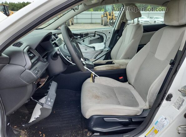 19XZE4F52LE009636 2020 HONDA INSIGHT White Vista interior delantera