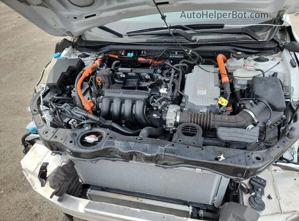 19XZE4F52LE009636 2020 HONDA INSIGHT White Vista interior trasera