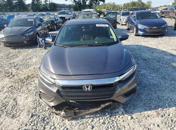 19XZE4F55LE001739 2020 HONDA INSIGHT Gray Вид спереду