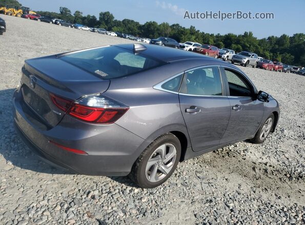 19XZE4F55LE001739 2020 HONDA INSIGHT Gray Задня права чверть