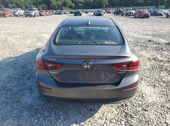 19XZE4F55LE001739 2020 HONDA INSIGHT Gray Вид ззаду