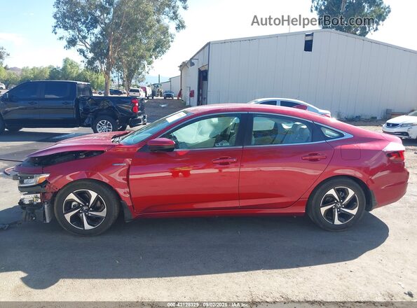 19XZE4F56ME006790 2021 HONDA INSIGHT Red Vista interior de 360 grados