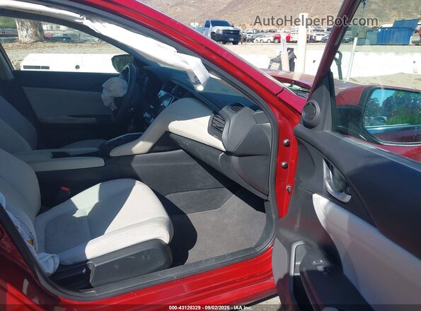 19XZE4F56ME006790 2021 HONDA INSIGHT Red Vista interior delantera