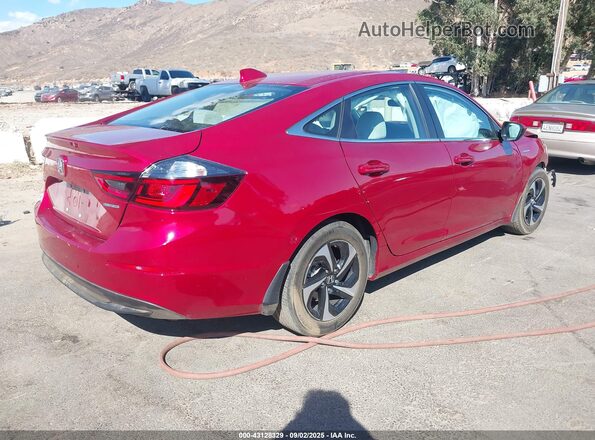 19XZE4F56ME006790 2021 HONDA INSIGHT Red Trasero derecho
