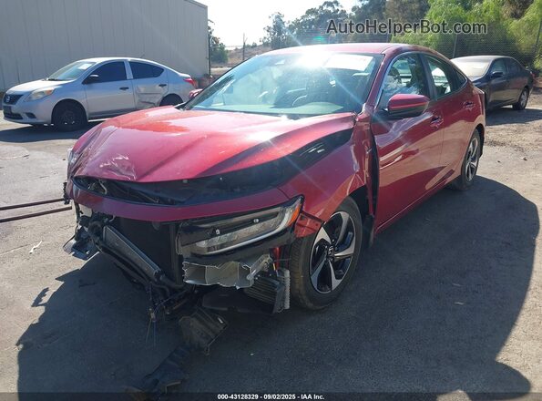 19XZE4F56ME006790 2021 HONDA INSIGHT Red Vista tres cuartos delantera izquierda