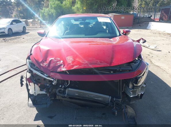 19XZE4F56ME006790 2021 HONDA INSIGHT Red Vista del cuadro de instrumentos