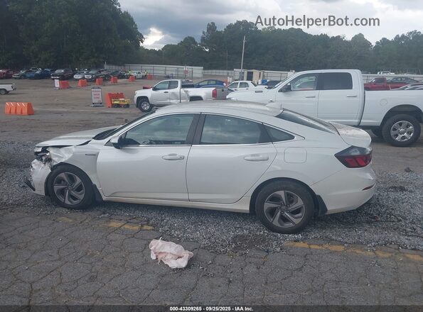 19XZE4F58LE011052 2020 HONDA INSIGHT White Widok wnętrza 360 stopni