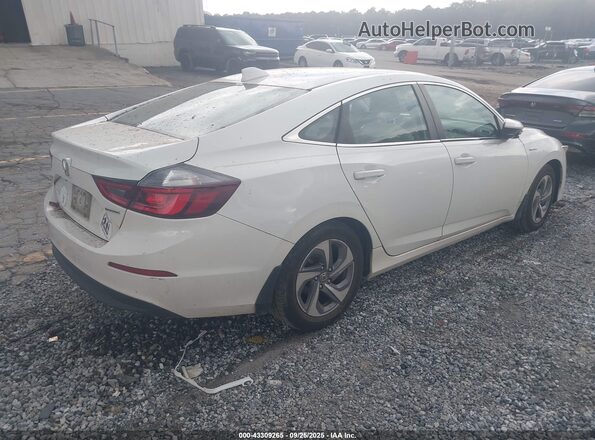 19XZE4F58LE011052 2020 HONDA INSIGHT White Tył prawy