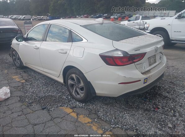 19XZE4F58LE011052 2020 HONDA INSIGHT White Tył lewy